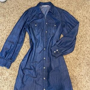 Denim dress